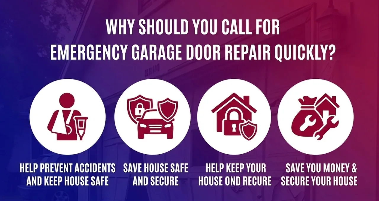 repair for broken garage doors in VA