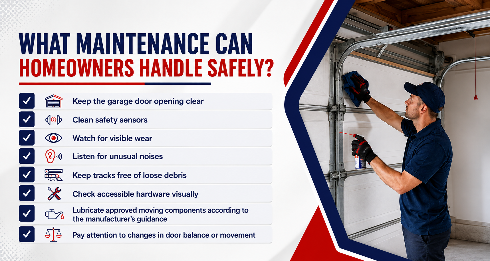 Safe Garage Door Maintenance Guide
