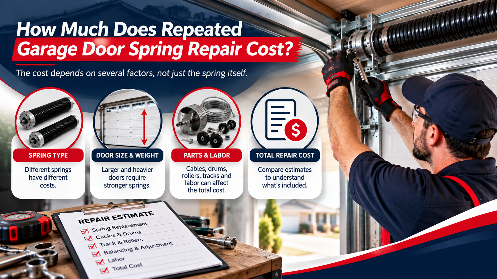 Spring Repair Cost Guide