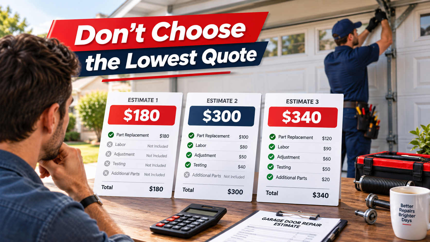 Garage Repair Estimates