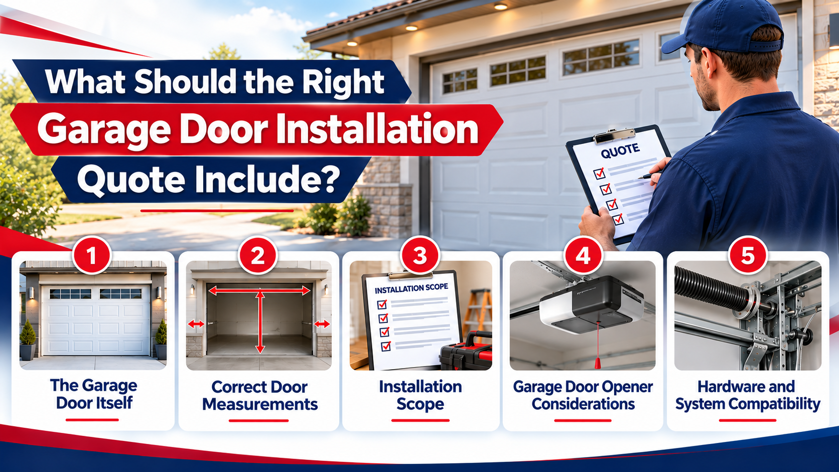 Installation Quote Checklist
